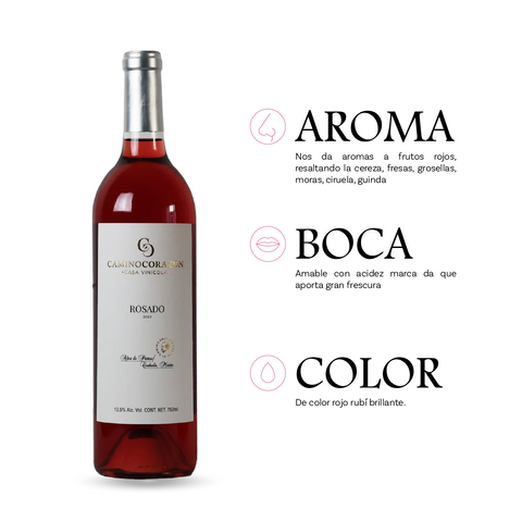 Camino Corazón Rosado