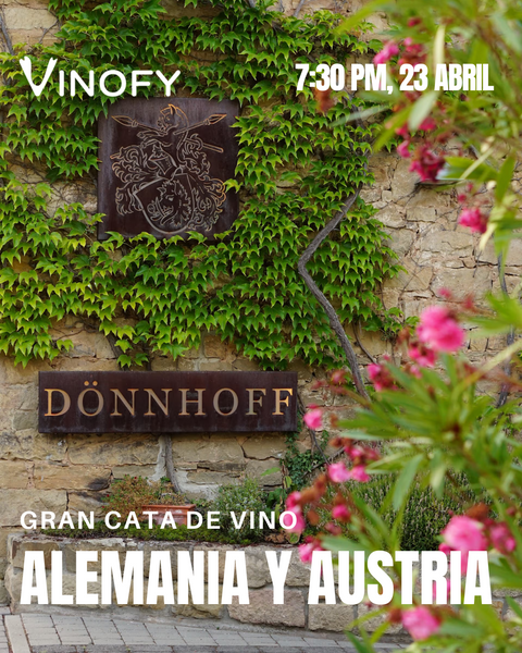 GRAN CATA DE VINO ALEMANIA Y AUSTRIA