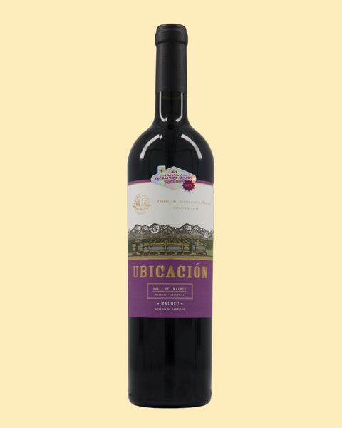 Malbec Ubicacion Wines Etiqueta Morada