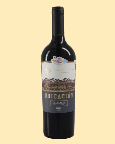 Malbec Ubicacion Wines Etiqueta Gris