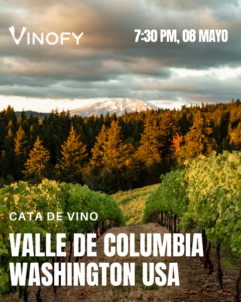Cata de Vinos del Valle de Columbia, USA