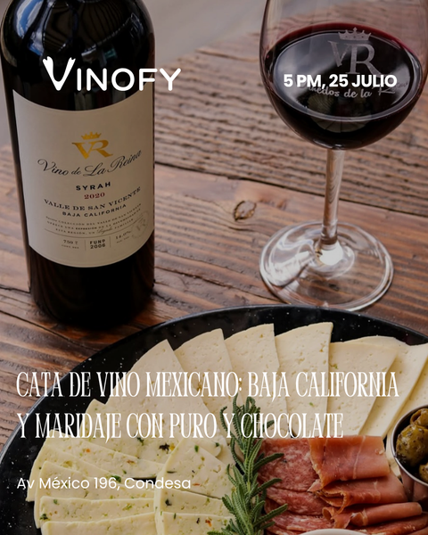 Cata de Vino Mexicano: Baja California y Maridaje con Puro y Chocolate