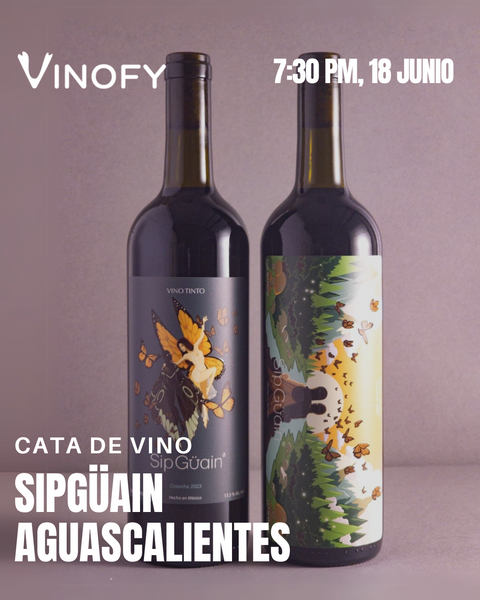 Cata de Vino: SipGüain, Aguascalientes
