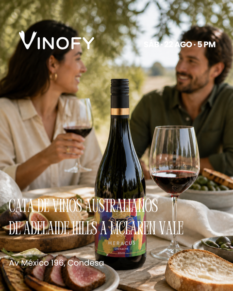 Cata de Vinos Australianos — Ulithorne Meracus Grenache, sábado 22 de agosto