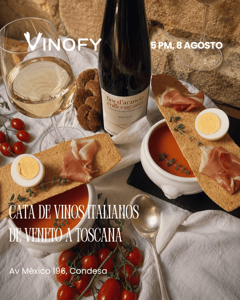 Fior d’Arancio Secco con maridaje